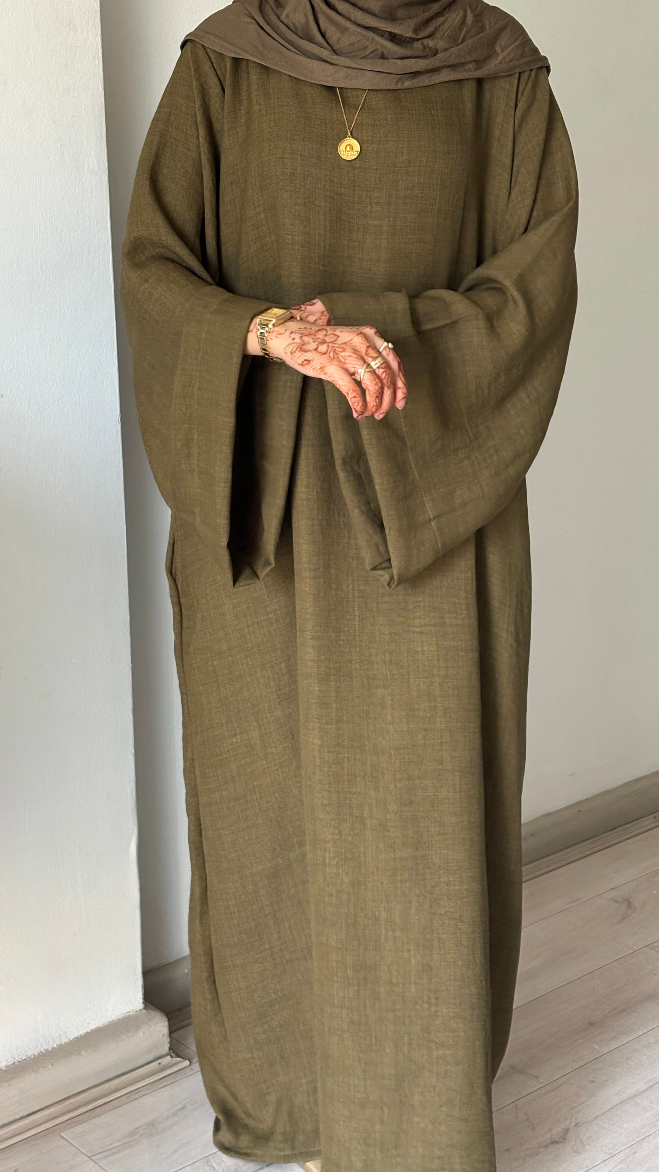 Olive Basic Abaya