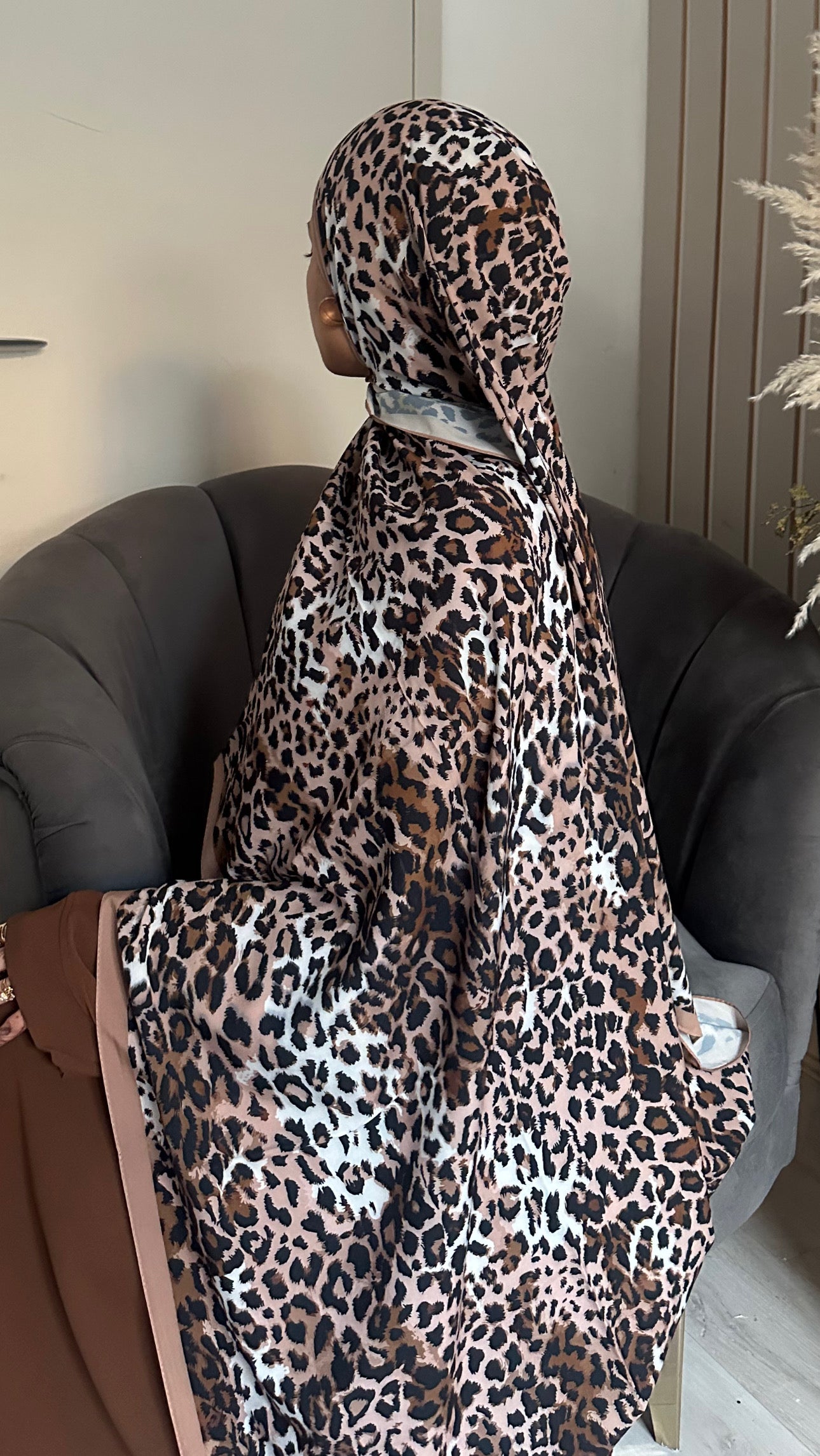 Leopard Hijab