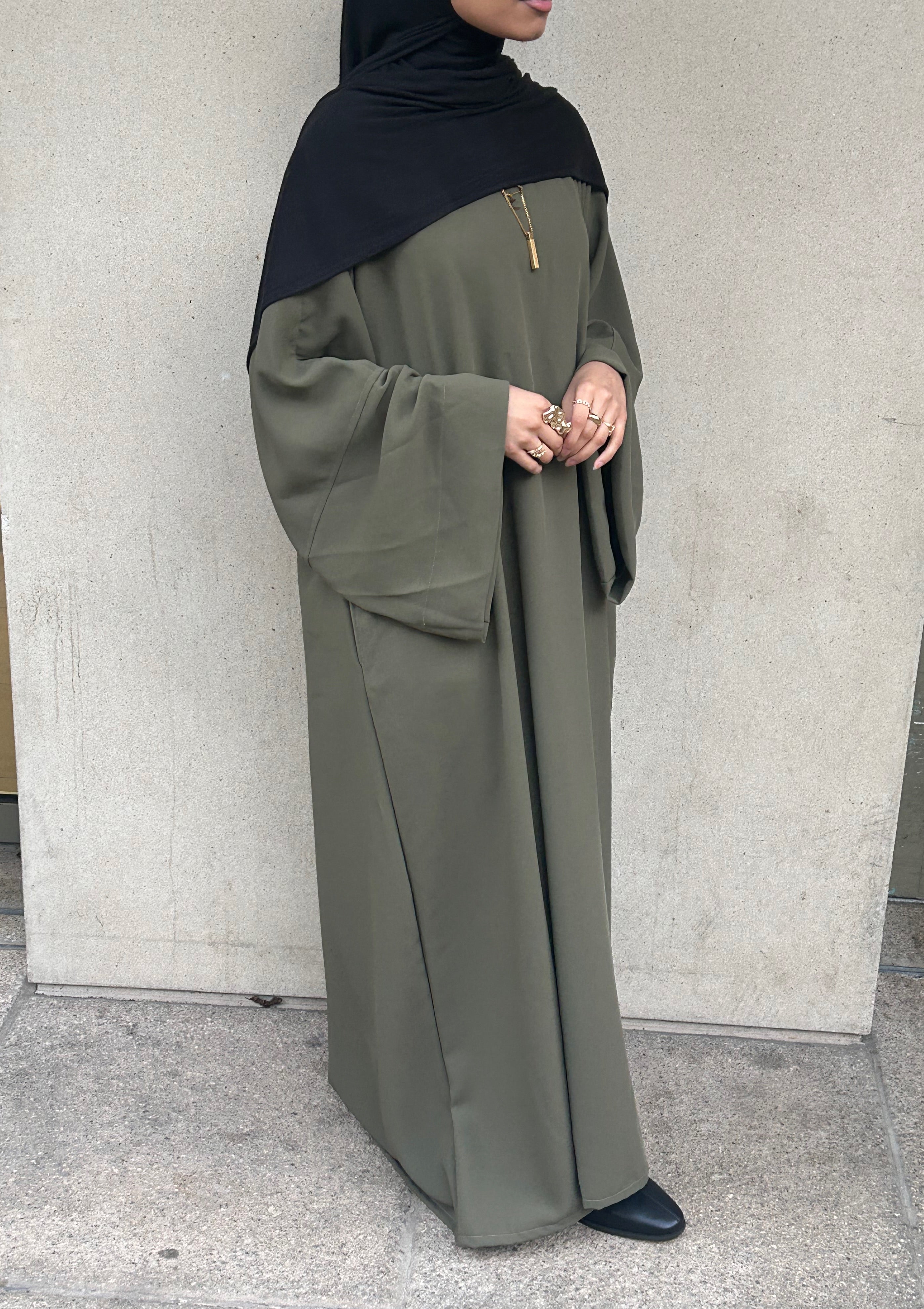 Olive Green Abaya