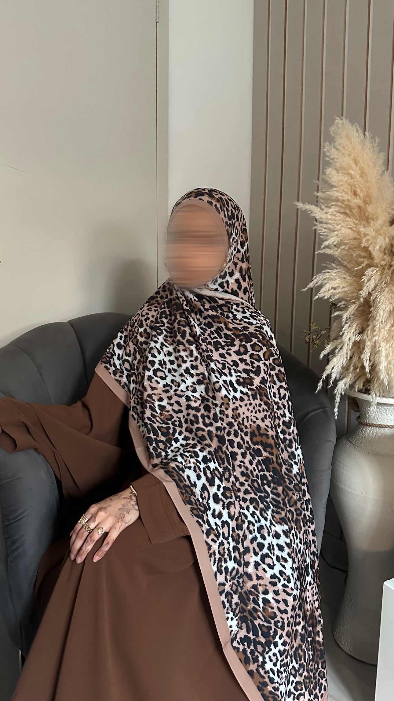 Leopard Hijab