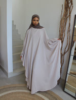 Load image into Gallery viewer, 2-Piece Soft Salmon Kawthar Cape &amp; Abaya Set
