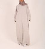 Load image into Gallery viewer, Beige Ayanah Abaya
