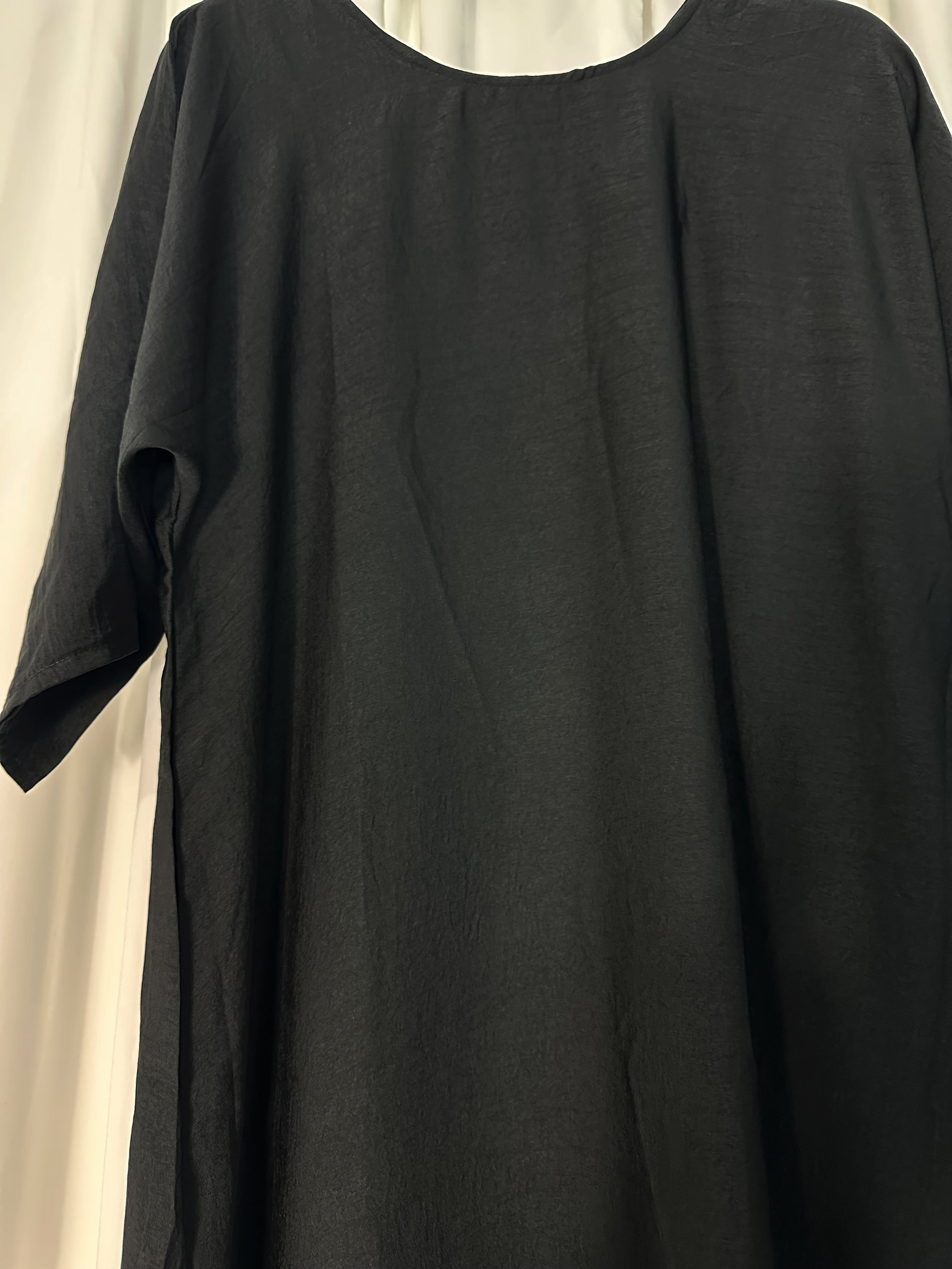 Black Slip dress