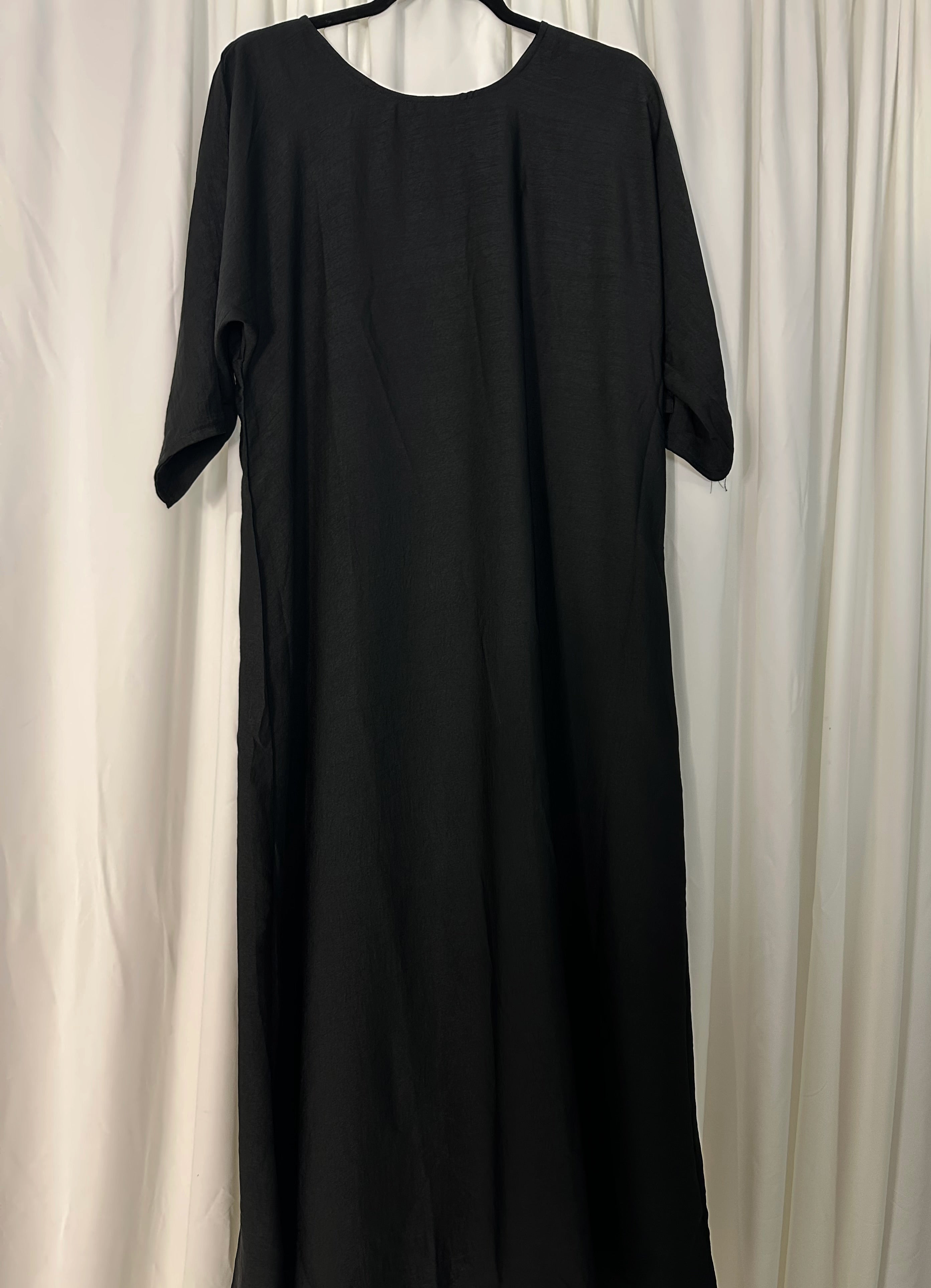 Black Slip dress