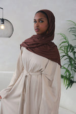 Load image into Gallery viewer, Jersey Hijab - Chocolate
