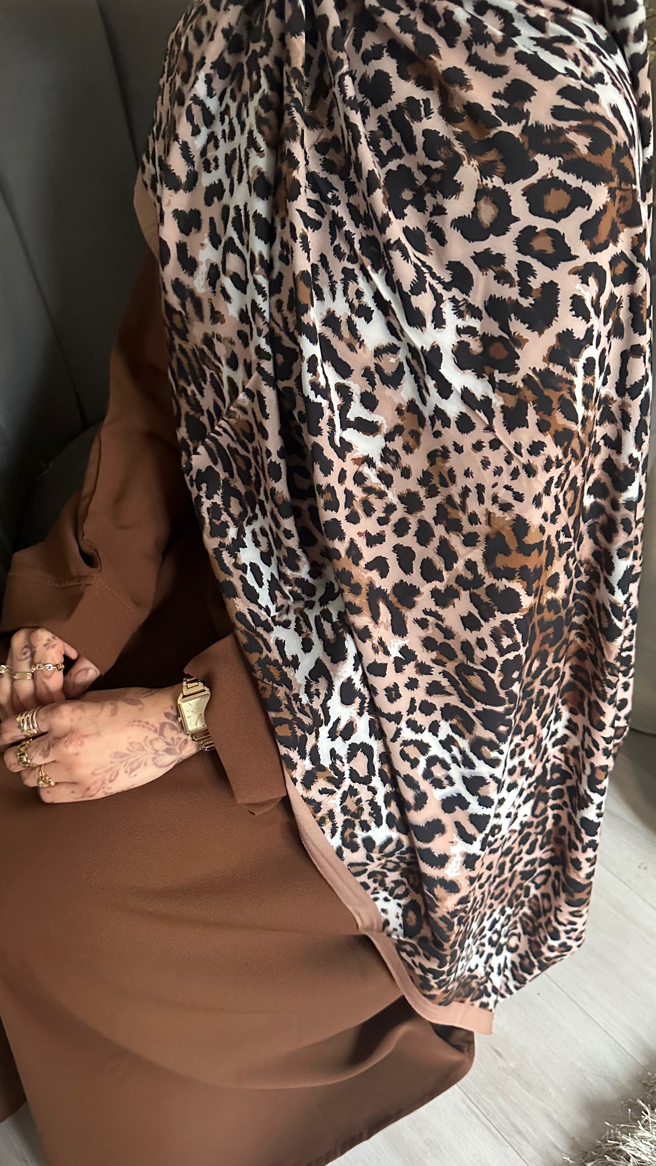 Leopard Hijab