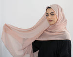 Load image into Gallery viewer, Chiffon Hijab - Rose
