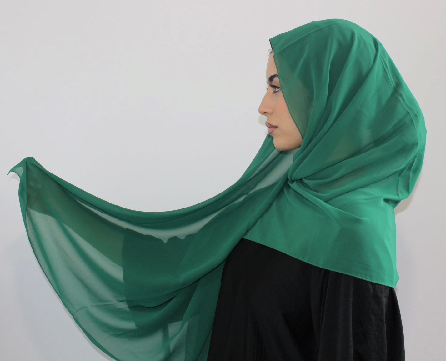 Chiffon Hijab - Green