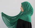 Load image into Gallery viewer, Chiffon Hijab - Green
