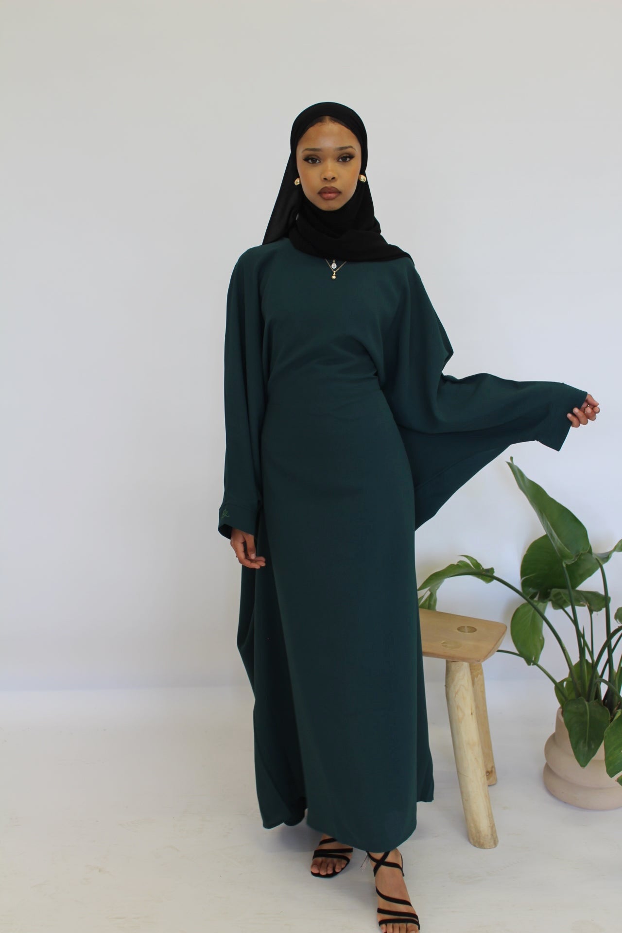 Green Farasha with Inner Belt