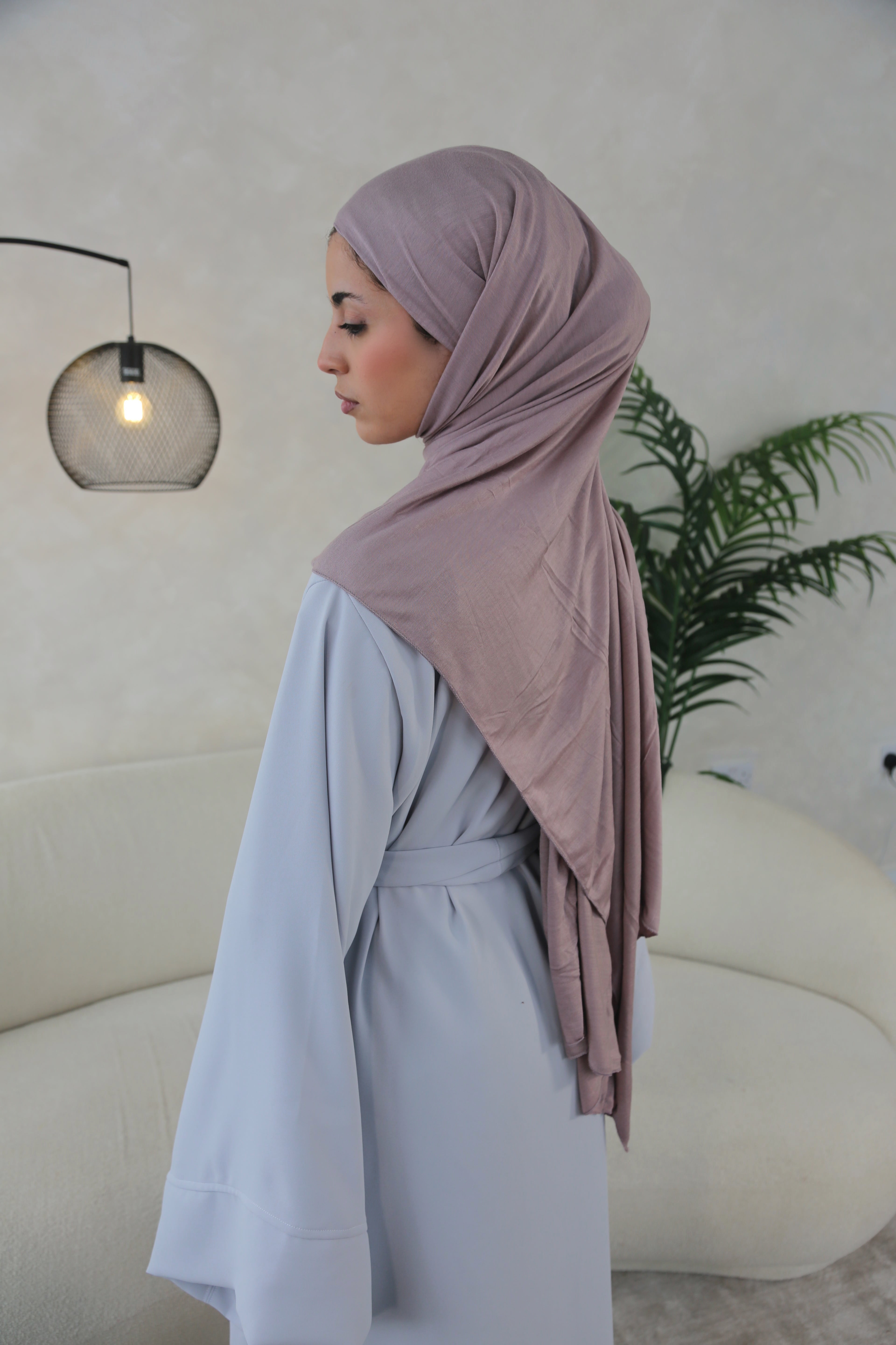 Jersey Hijab - Rose Pink