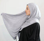 Load image into Gallery viewer, Jersey Hijab - Grey
