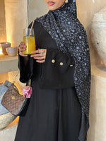 Load image into Gallery viewer, Cotton Abaya - Black
