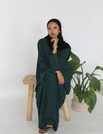 Load image into Gallery viewer, Green Farasha with Inner Belt
