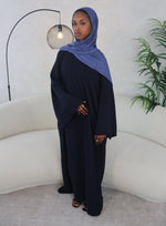 Load image into Gallery viewer, Navy Everyday Abaya 2.0
