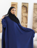 Load image into Gallery viewer, 2-Piece Nile Blue Kawthar Cape &amp; Abaya Set
