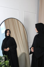 Load image into Gallery viewer, Black Closed Daily Abaya
