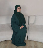 Load image into Gallery viewer, Green Daily Closed Abaya
