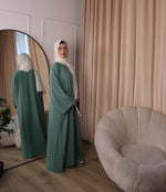 Load image into Gallery viewer, Sage Daily Closed Abaya
