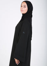 Load image into Gallery viewer, Black Ayah Closed Abaya
