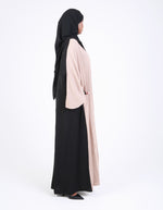 Load image into Gallery viewer, Two Tone Open Abaya
