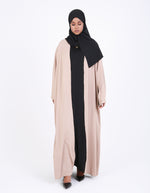 Load image into Gallery viewer, Two Tone Open Abaya
