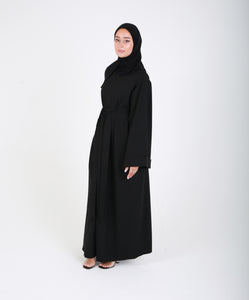 Black Ayah Closed Abaya