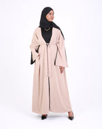 Load image into Gallery viewer, Two Tone Open Abaya
