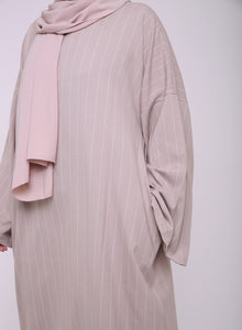 Beige Maysa Closed Abaya