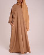 Load image into Gallery viewer, 2-Piece Essential Abaya &amp; Hijab Set
