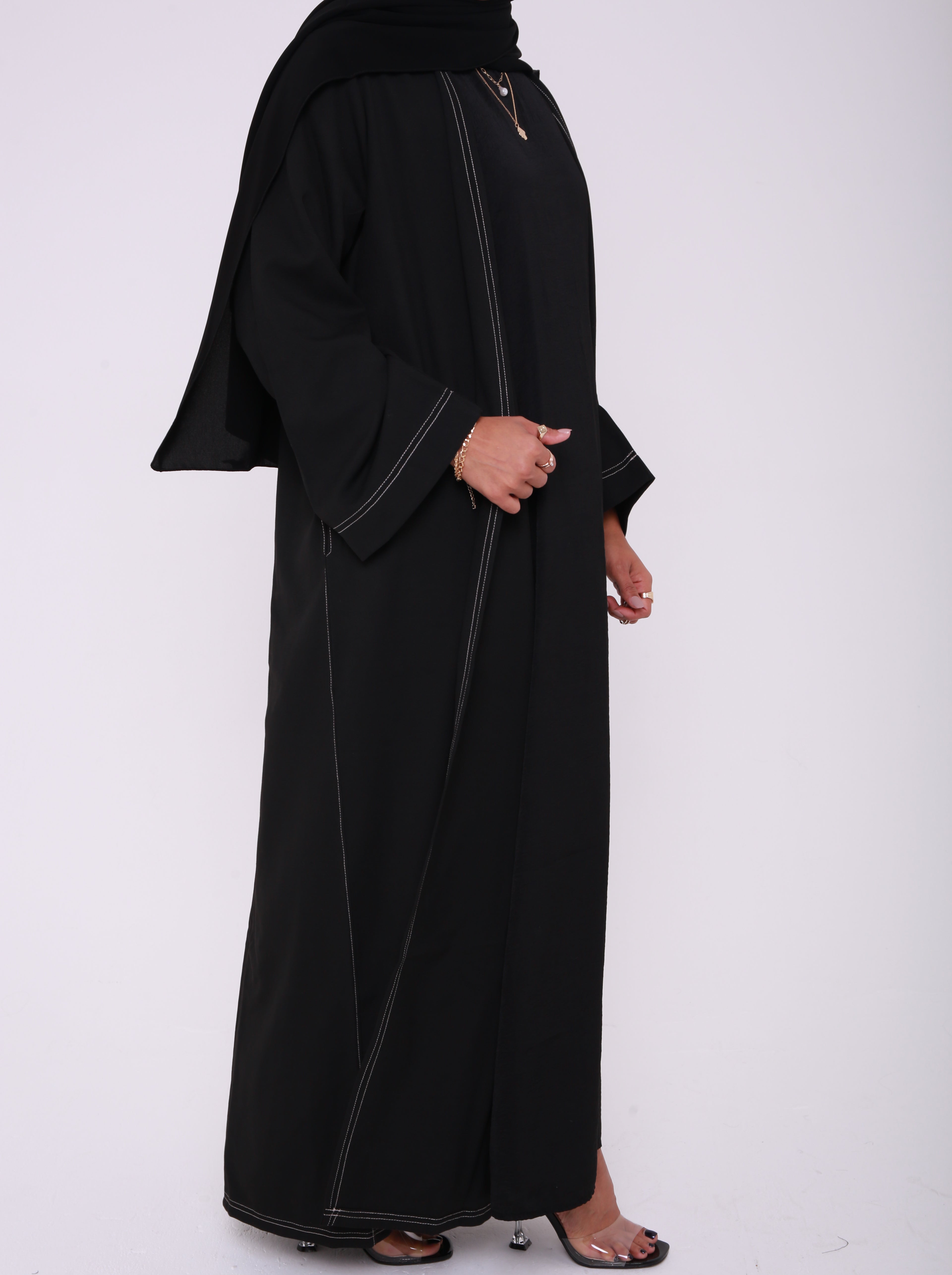 Basic sales black abaya