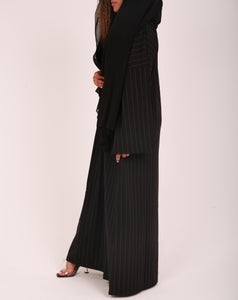 Black Maysa Closed Abaya