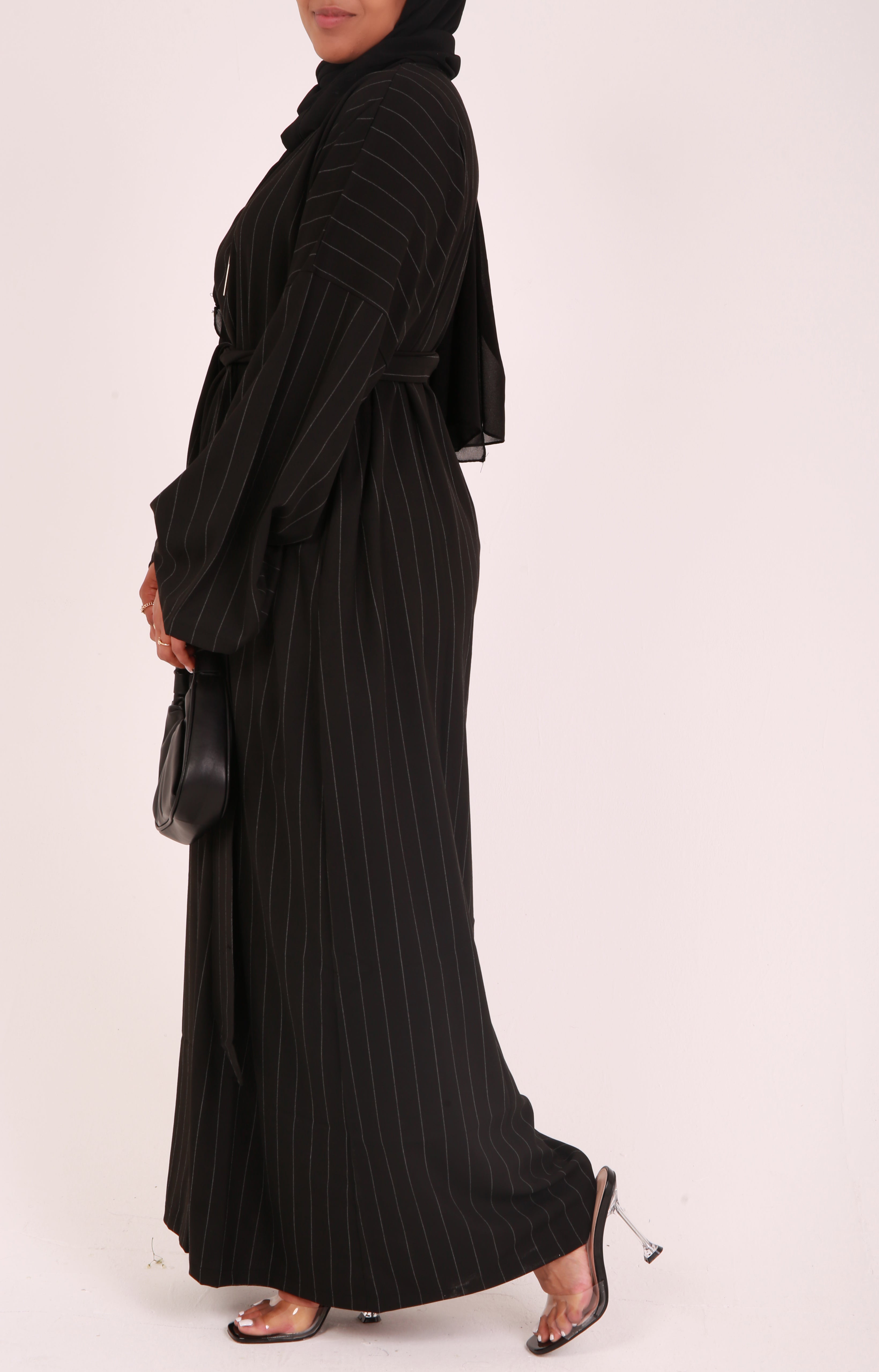 Black Maysa Closed Abaya